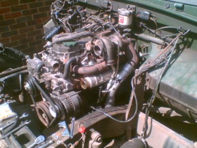 200tdi mounted in a Series Land Rover