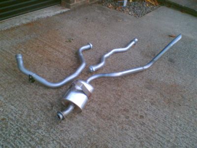 200tdi Exhaust system for a Series Land Rover