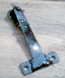 modified Series Land ROver throttle bracket