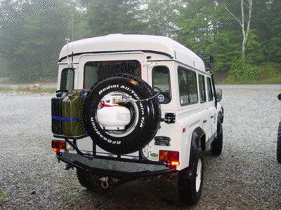 Custom Land Rover Dormobile conversion