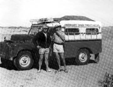 Barbara Toy's Land Rover Dormobile
