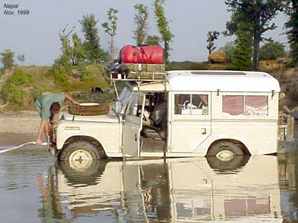 Land Rover Dormobile Nepal