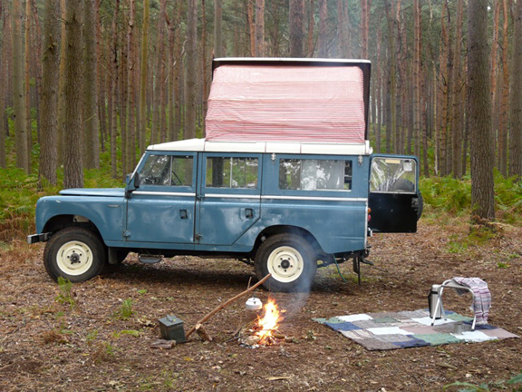 John Alexanders Land Rover Dormobile