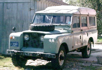 Paul's Land Rover Dormobile