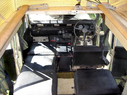 1974 Land Rover Dormobile lower beds