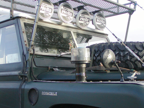 Original Land Rover faltbare Staubox, Kofferraum