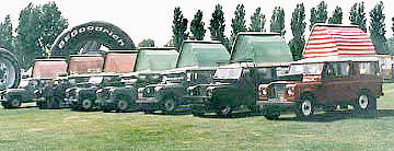 Land Rover Dormobiles in Billing
