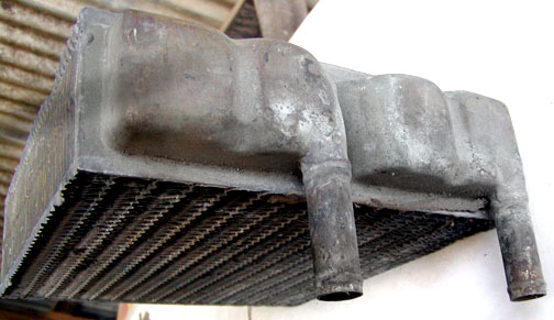 Inlets f Kodiak MK III heater core