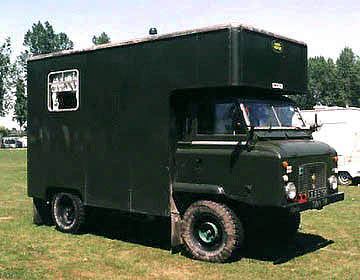 Land Rover series IIB with communications body