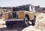 Joseph Broach's Land Rover 88 near Moab