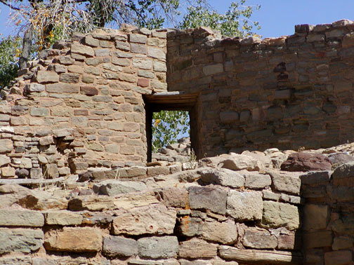 Anasazi corner window