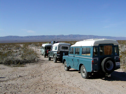 3 Land Rover Dormobiles ready to roll