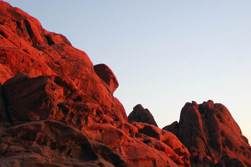 Dawn in the Valley of Fire