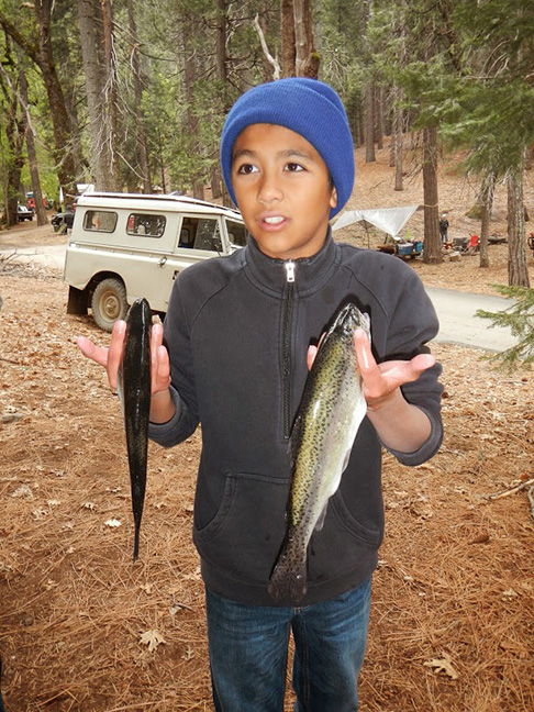 Trout fishing at Mendo XX