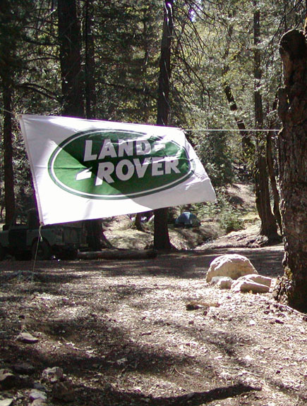 Land Rover flag