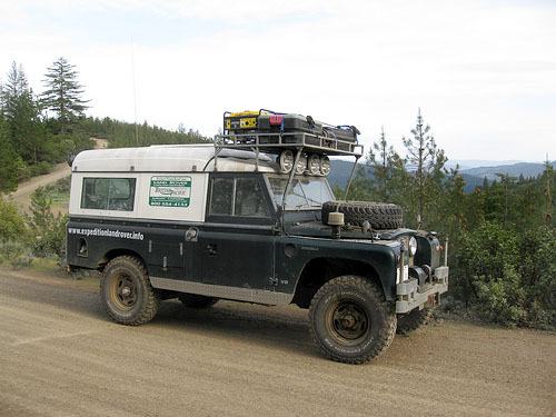 Series II Land Rover Dormoile