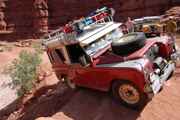 Land Rover 88 in Moab