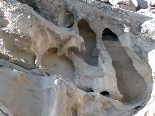 Chaco rock wall 08