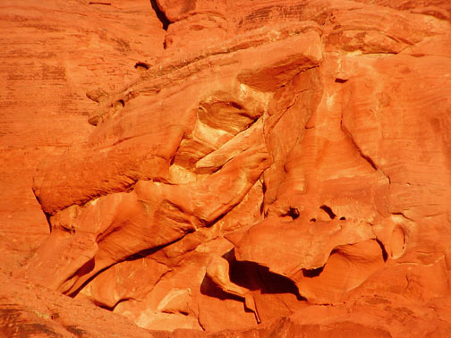 Valley of fire at dawn