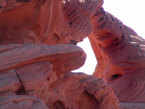 Valley of fire at dawn